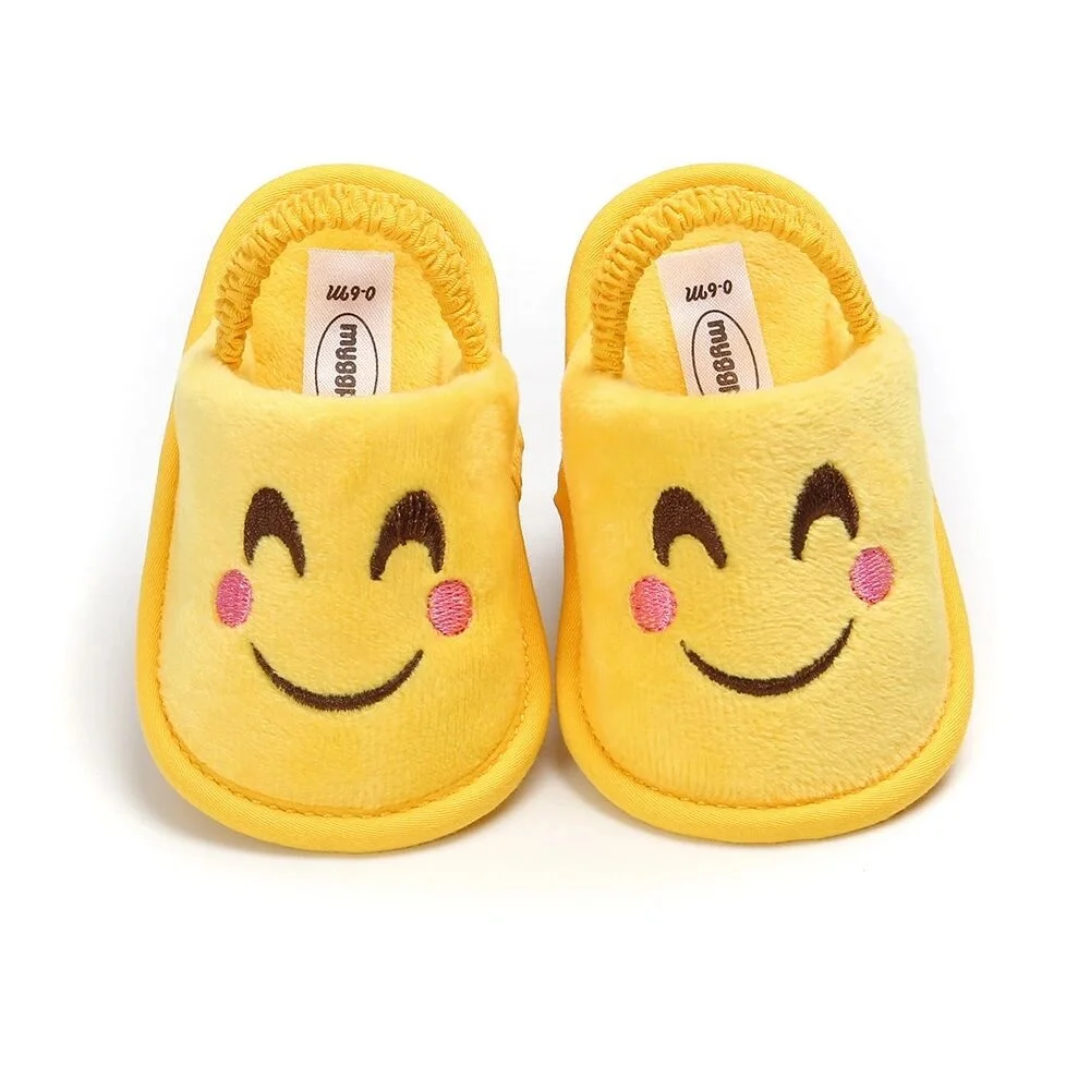 
Yellow Home Shoes Boys New Model Cool Kids Baby Winter Slippers 