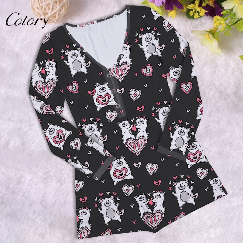 

Colory 3xl Sleepwear Pajamas Plus Size Cartoon Pajama Sets, Picture shows