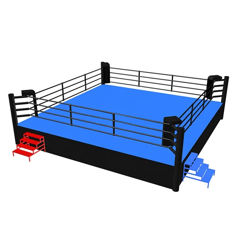 

boxing ring 14x14 mini 4x4 20x20 6mx6m Customized used high quality canvas elstic ropes good price professional kick boxing ring, Customerized