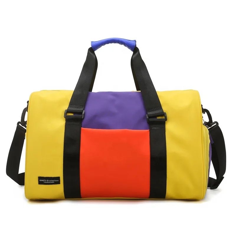 

Colorful Competitive Price Customize Football Team Sleepover Men Women Outdoor Travel Yoga Duffle Bag for Laundry with Straps, 3 colors