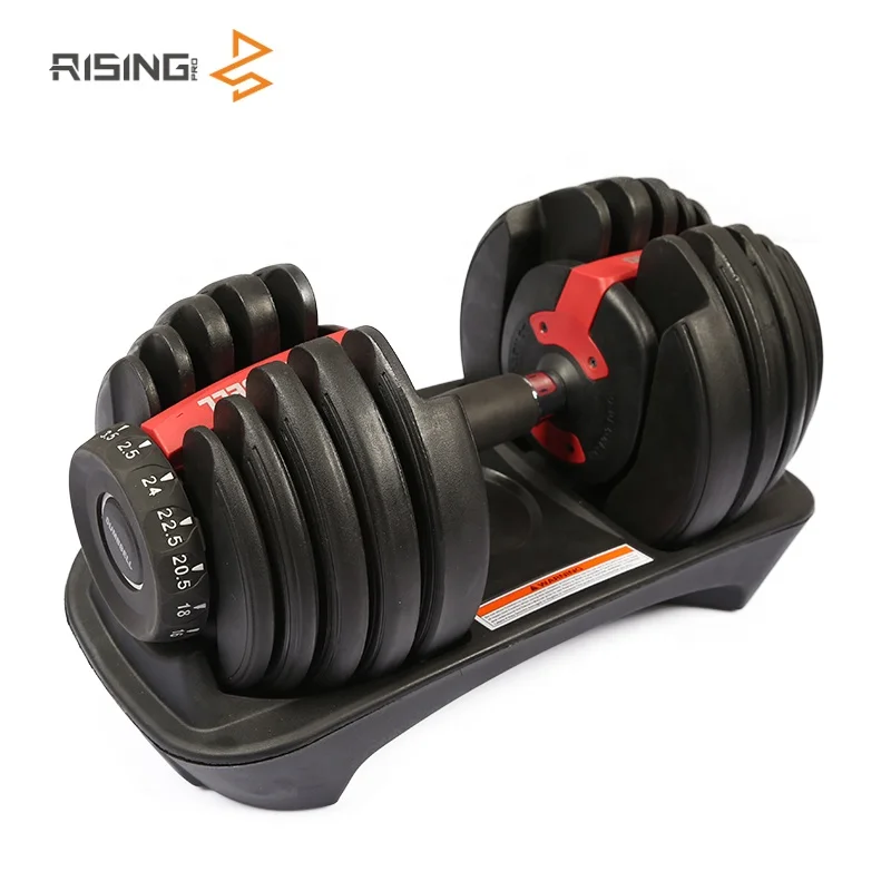 
Rising gym equipment iron master used core weight 24kg adjustable dumbbell for fitness 