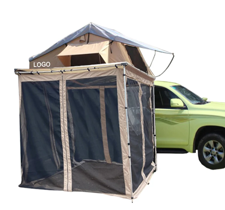 

New Car Rear Cover Sun Shade Waterproof Anti Mosquito Self Driving Camping SUV Car Awning Tent