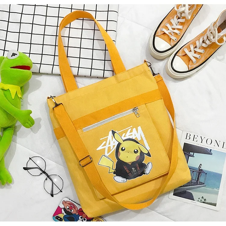 

2021 new coming custom logo high quality recycled canvas tote bag, 4 colors