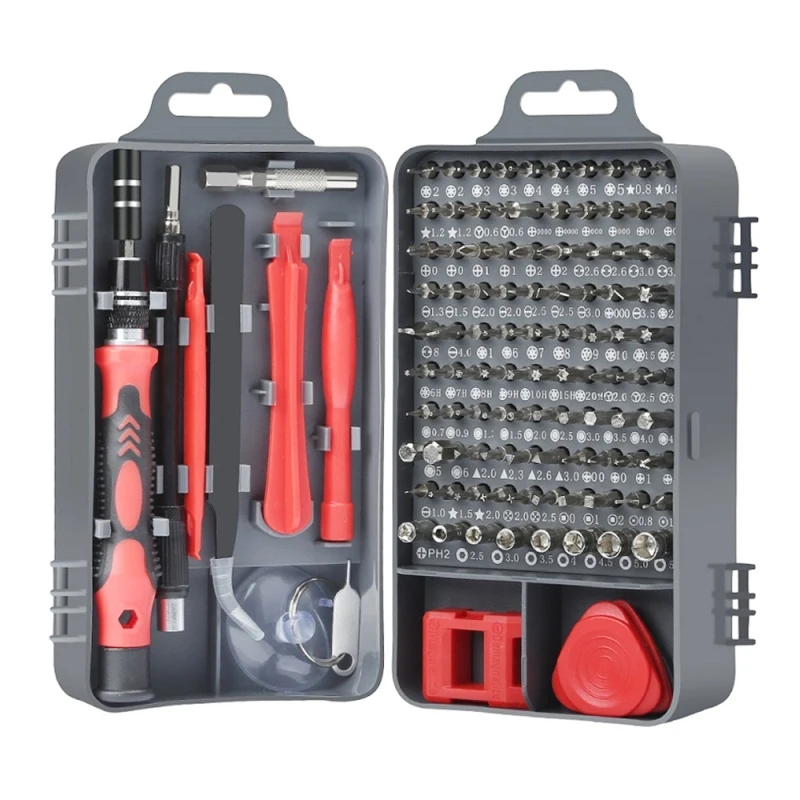 

New Arrivals mobile repair tool 115 in 1 precision screwdriver set mobile phone repair tools screwdriver set