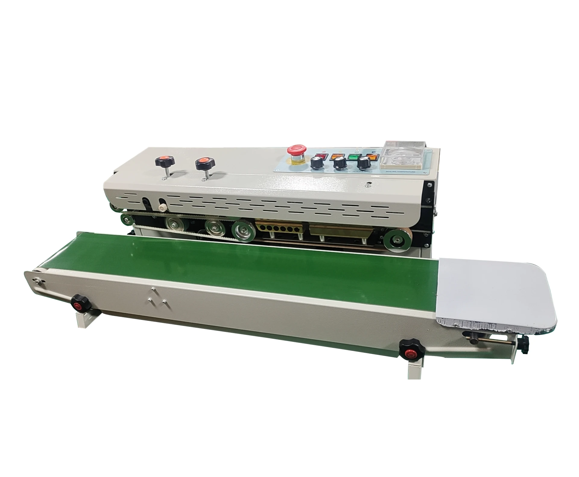 frd1000 continuous solid ink print band sealer plastic bag sealing machine