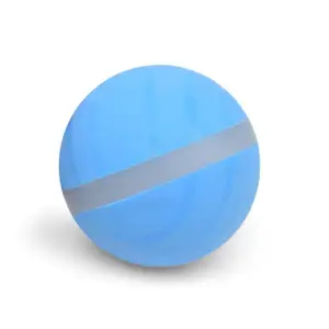 Image of Pet Cat Waterproof LED Rolling Ball Electric Magic Roller USB Jumping Funny Flash Light Glowing Pet Cat Kitten Playting Ball Toy