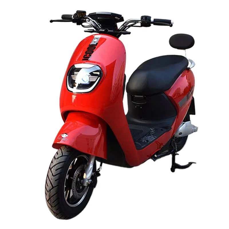 

Powerful electric motorcycle powered electric mopeds scooter with pedals for adult, Green,yellow,red,custom