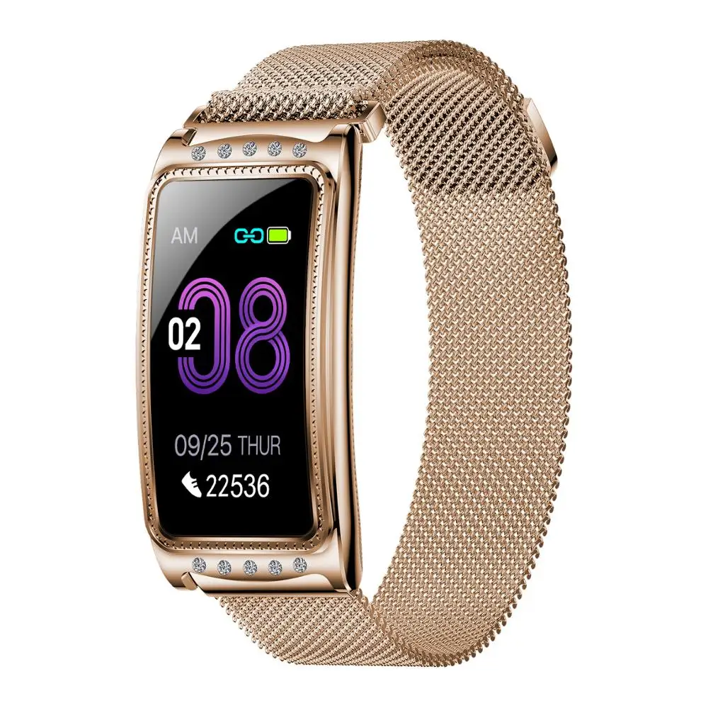 

F28 New Women Smart Watch Heart Rate Measuring Blood Pressure Sport Watch Monitor Female Physiological Period Reminder Bracelet