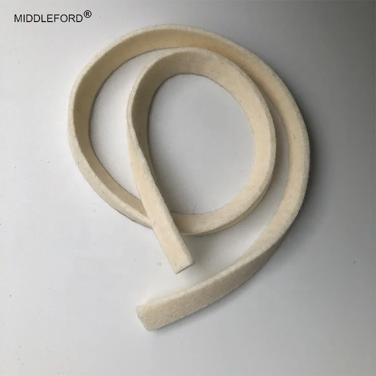

piano accessories piano wedge damper felt White pure wool felt V Damper Felt