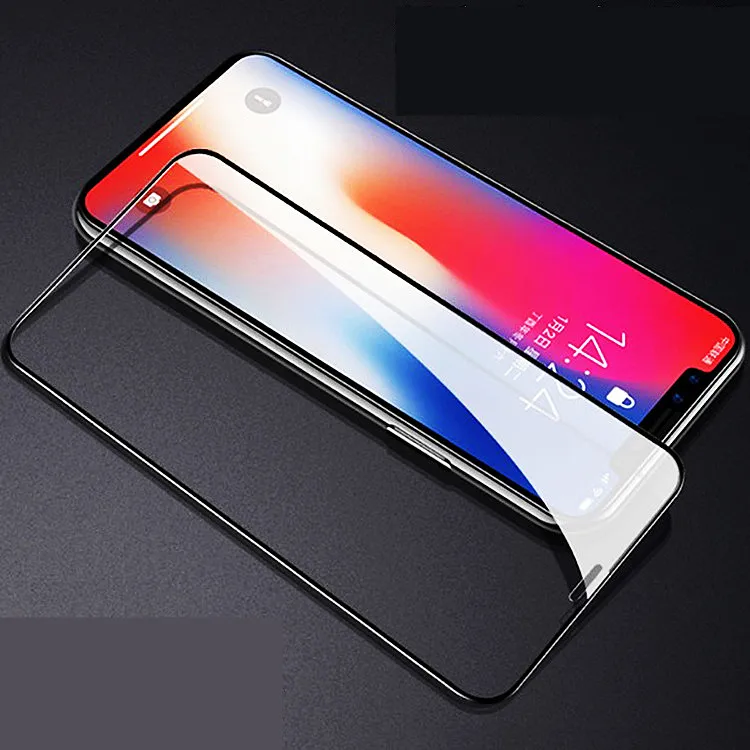 

Mobile Phone Package custom film For iphone xr xs x 6 7 8 11 12 13 pro max Silk Printing 9H Clear Protective Tempered Glass