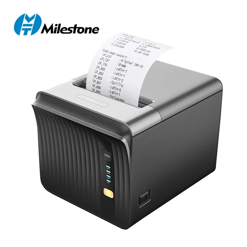 

High Quality 250mm/s Speed auto cutter Receipt Printer Blue tooth 80mm Tickets Pos Thermal Printer