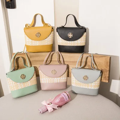 

FLB044 dropshipping 2020 fashion mini handbags for women luxury ladies hand bags, Black, pink, gray, green, yellow