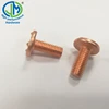 CNC Copper Brass Plated Welding Stud Screw