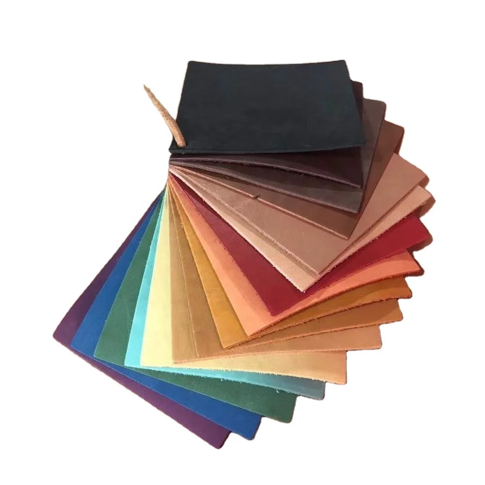 
High quality vintage genuine cow leather cabinet handle antique design chair vegetable tanned leather saddle leather 