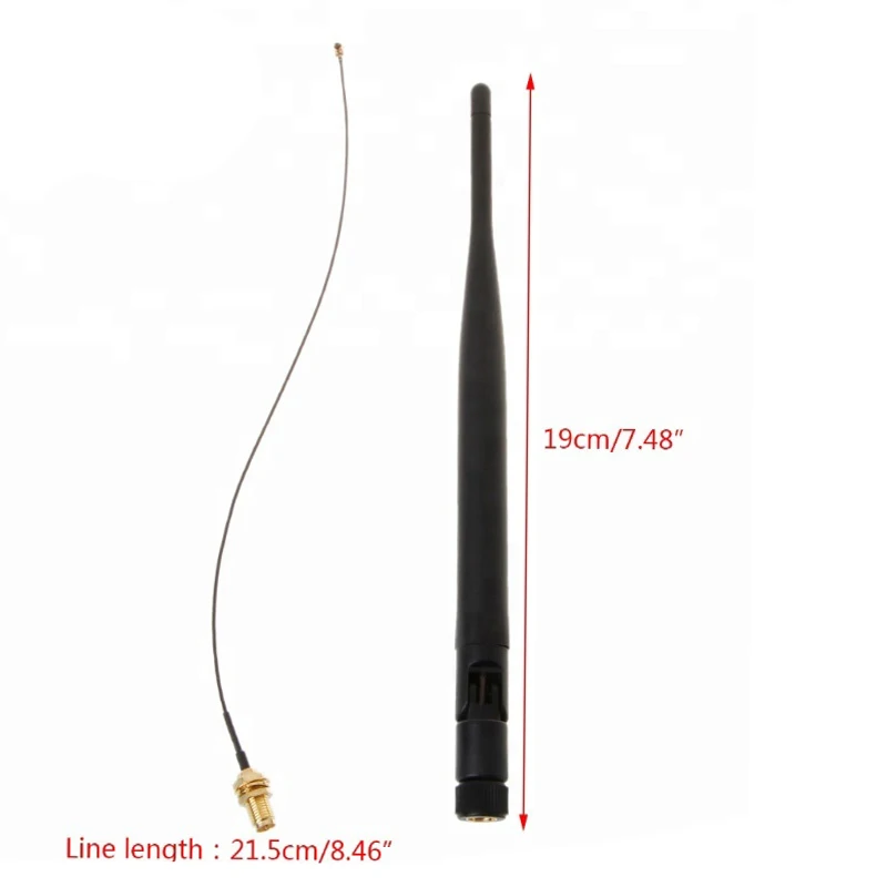 Factory Price 6dbi Dipole Antenna Wifi External 2.4ghz Foldable Antenna