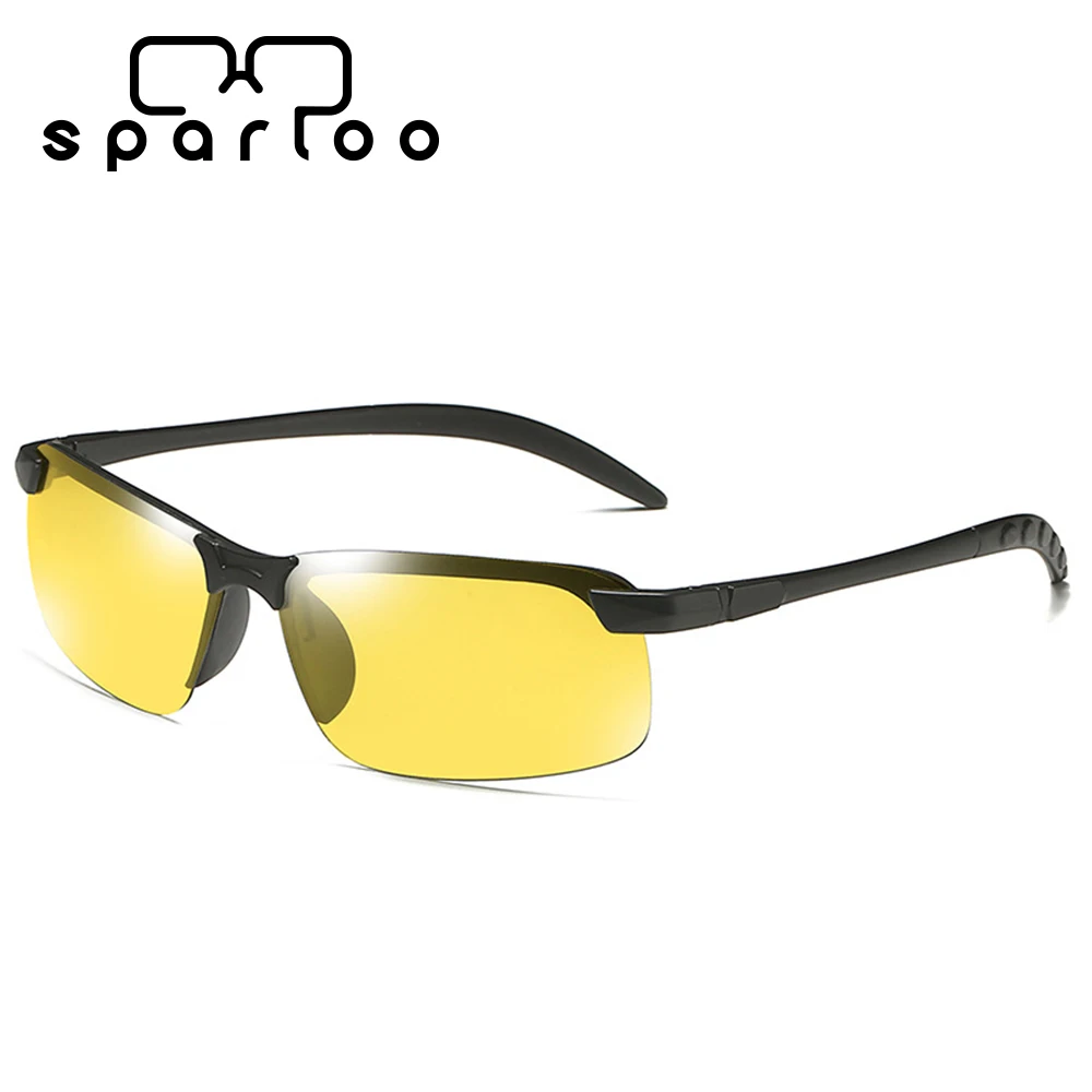 

Sparloo 1797 Cheap PC Frame Photochromic Day Night Lens Polarized Night Vision Glasses for Driving