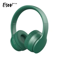 

Eson Style Portable Over-head adjustable FM radio TF active noise cancelling wireless Bluetooth headphone