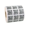 Custom Bar Code Scan Security QR Code Label sticker with Scratch off Coating