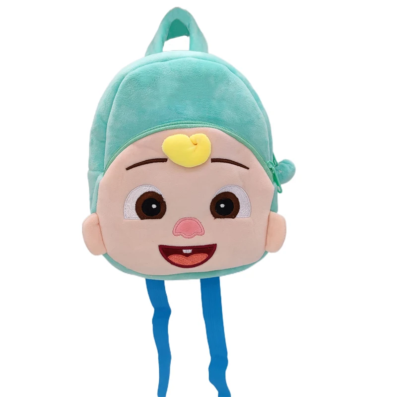 

Hot Sale New Style Cocomelon JJ Bag Free Sample Cute JJ Backpack Cocomelon Backpack Plush, Blue