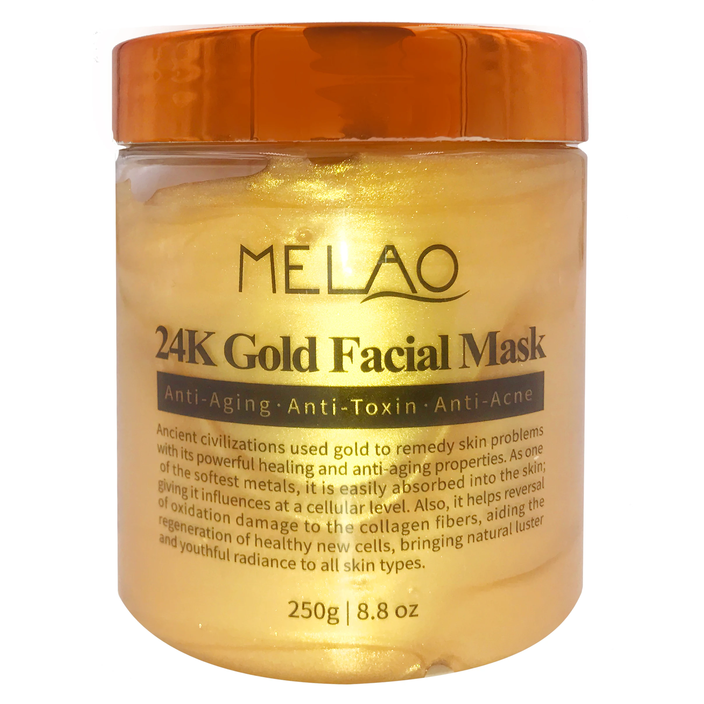 

Hot Selling Mask Moisturizing Hydrating Facial Mask Collagen Skin Care 24k Gold Face Mask