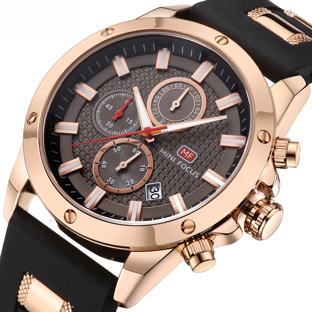

High-Grade Waterproof Quartz Watch Trend Sport Noctilucence Men's Watch, 4 colors