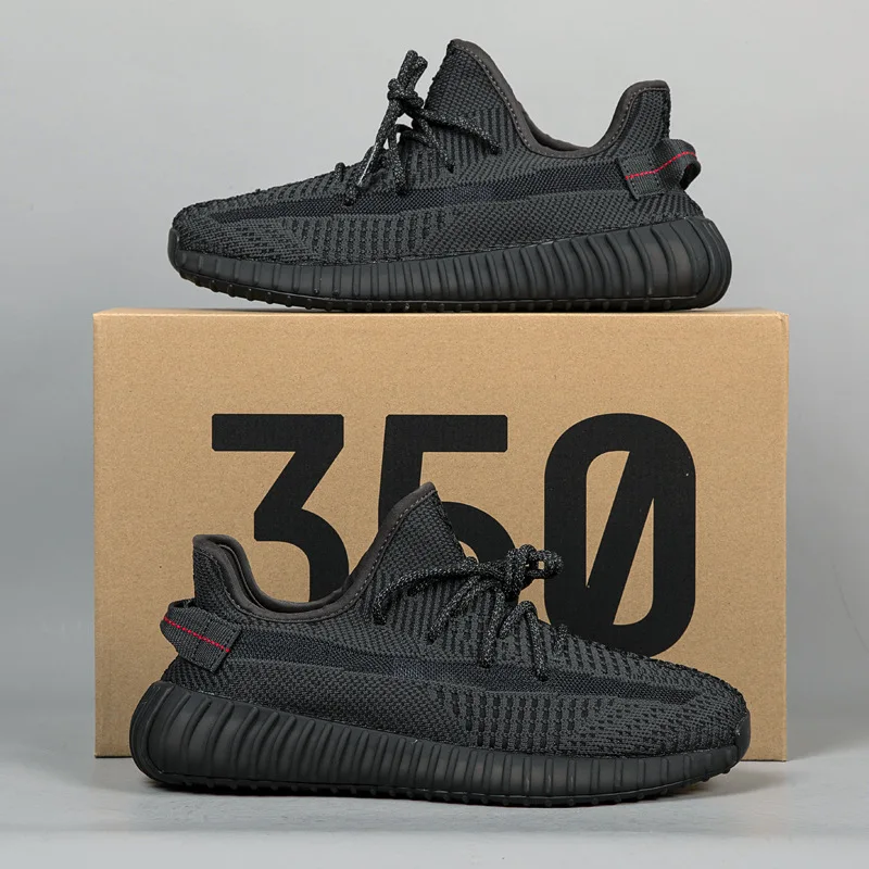 

Wholesale Original Yeezy 350 V2 with Box Brand Sneakers Breathable Jogging Cushion Casual Running Shoes