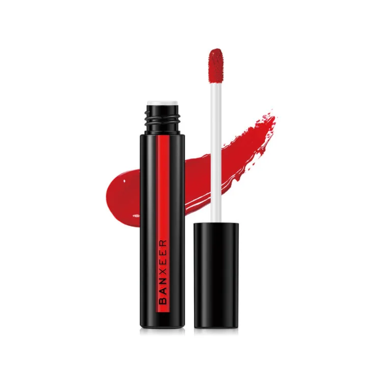 

8 Colors China cosmetics vendors clear lipgloss liquid lipstick matte custom private label waterproof lip gloss