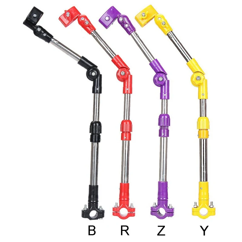 

Bike Umbrella Stand Holder Bracket Adjustable Foldable Wheelchair Strollers Baby Cart Parasol Base Mount Rack Practical Tool
