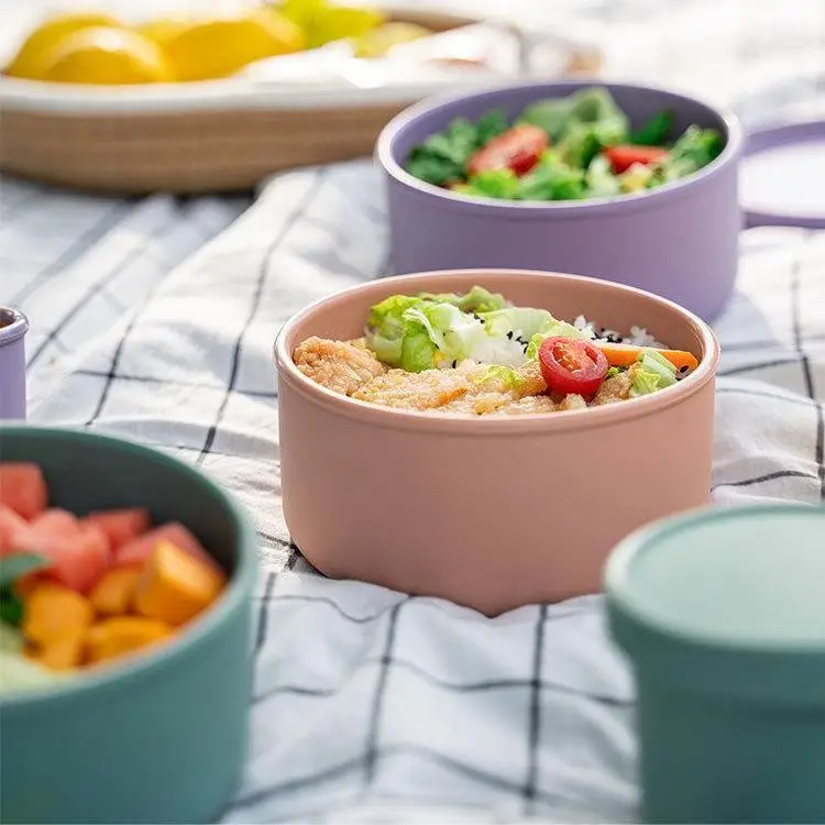 

2021 1300ML Heat preservation apple shape Stainless steel 201 lunch box food container Thermal Lunch Box for Adults and Kids