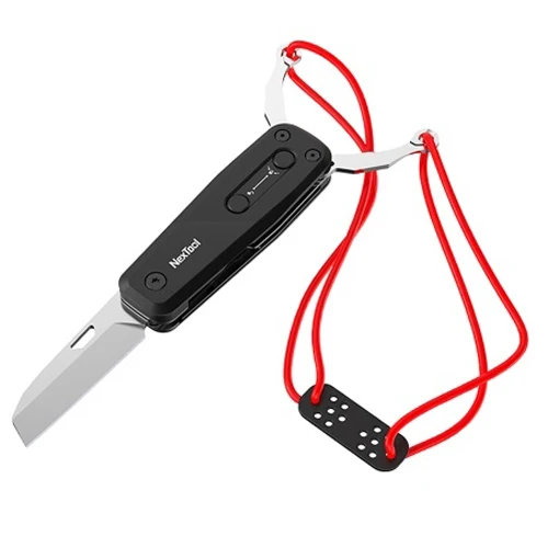 

NEXTOOL Professional Slingshot & Folding Knife 2 in 1 Design Aluminium Mini Y Shot Slingshot