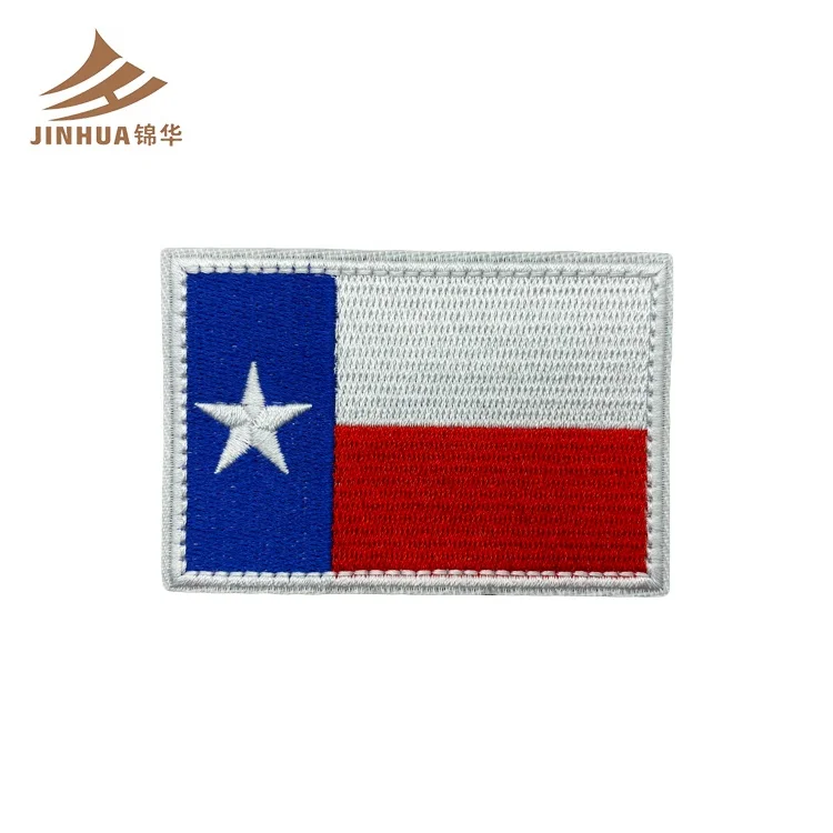 

Hot Sale Factory Price Custom Flag Velcro Embroidery Patch, Custom color