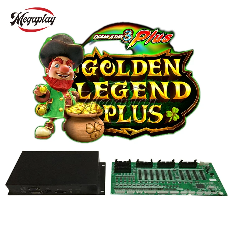 

High Holding Rate Linking Jackpot Ocean King Golden Legend Plus Fish Game Board 4/6/8/10 Player Fish Game Kits