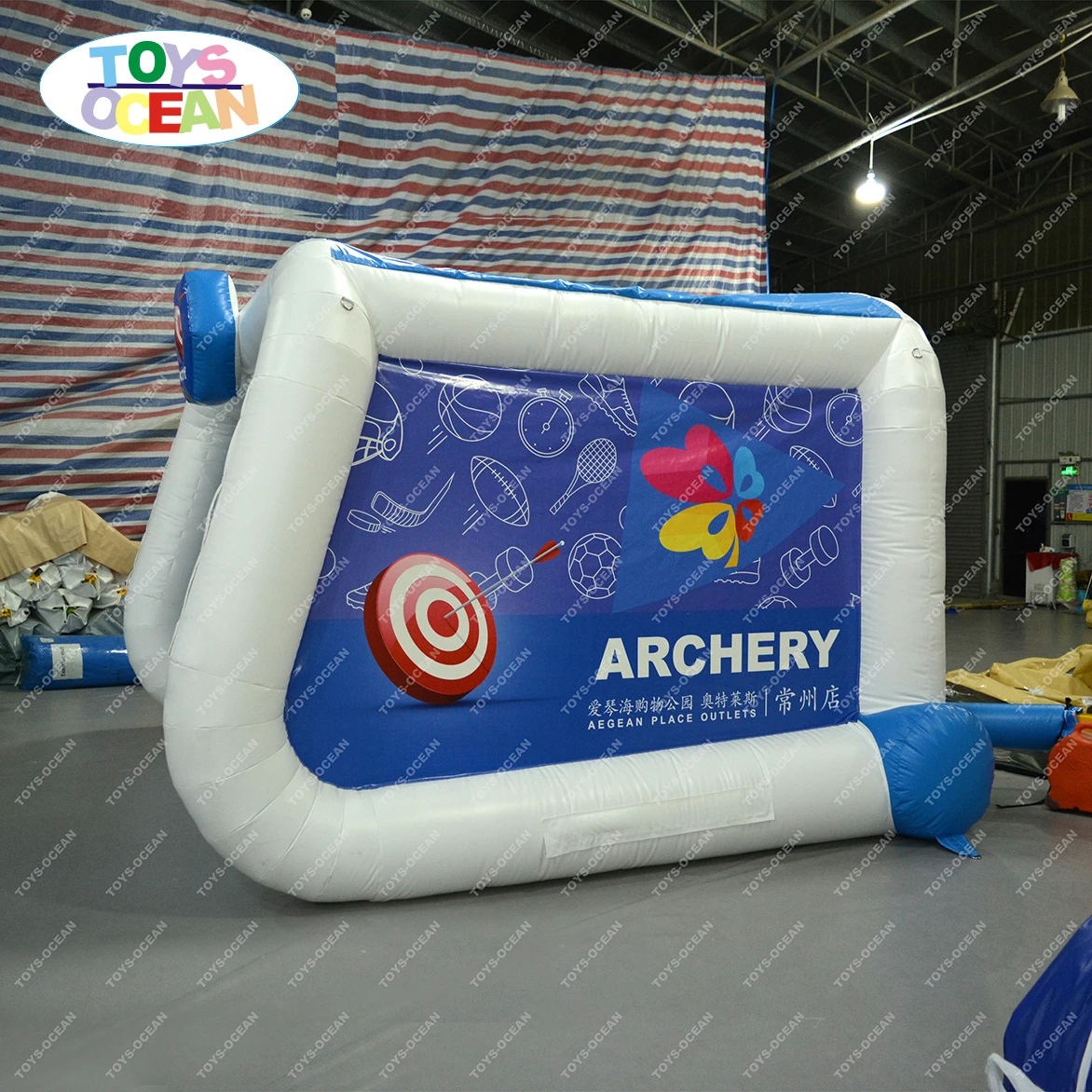 Inflatable Sport Area With Interactive Play System Ips Machines For