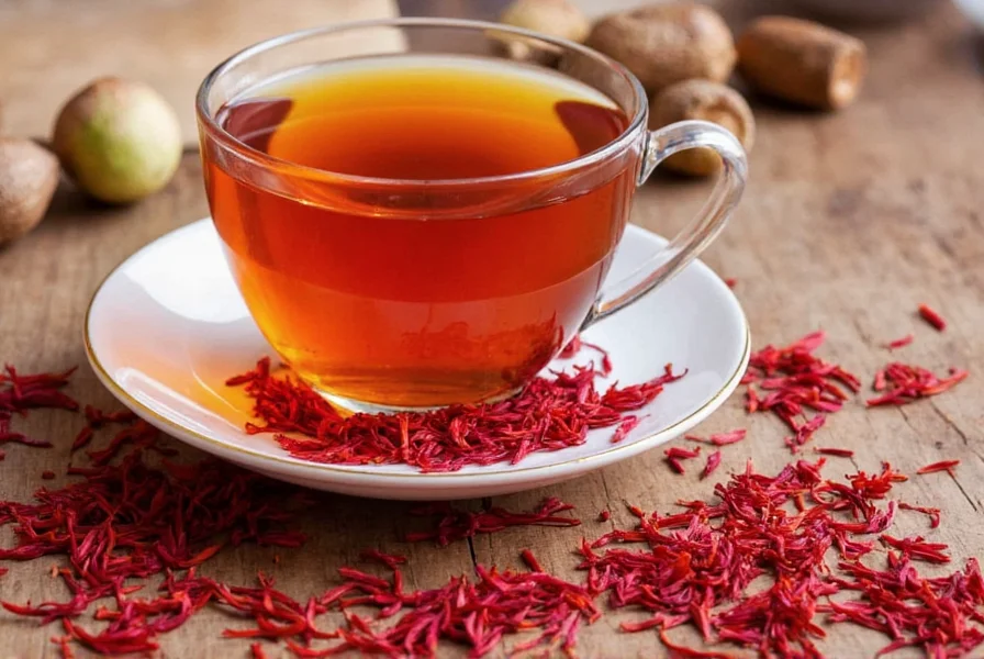 drinking saffron tea