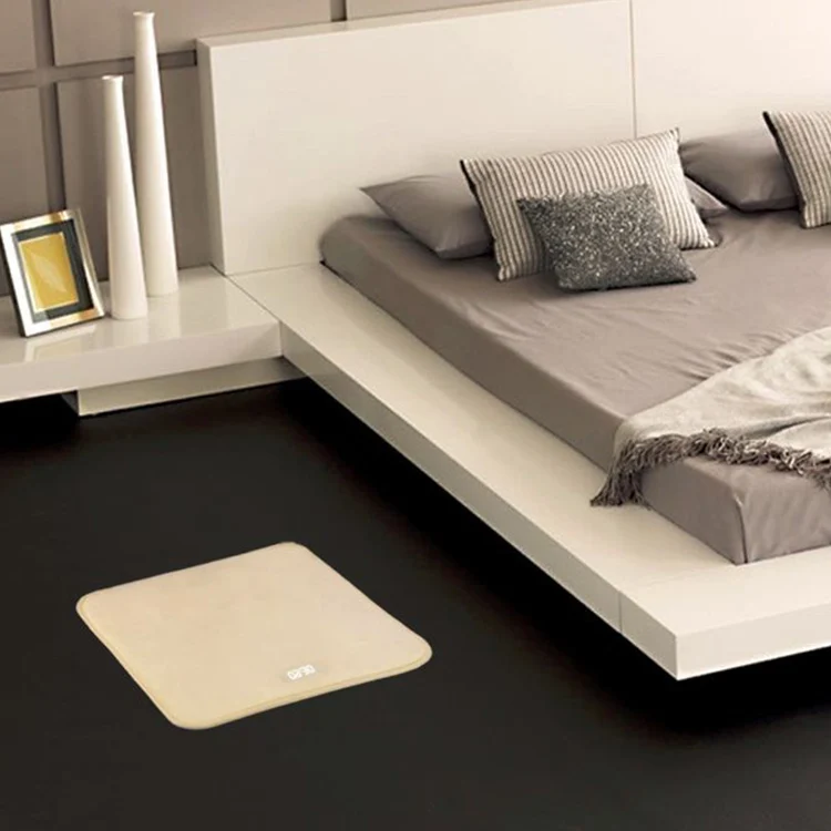 

Mat alarm clock Digital Alarm Clock Pressure Sensitive Rug Carpet Alarm Clock Electronic Watch For Heavy Sleeper for bedroom
