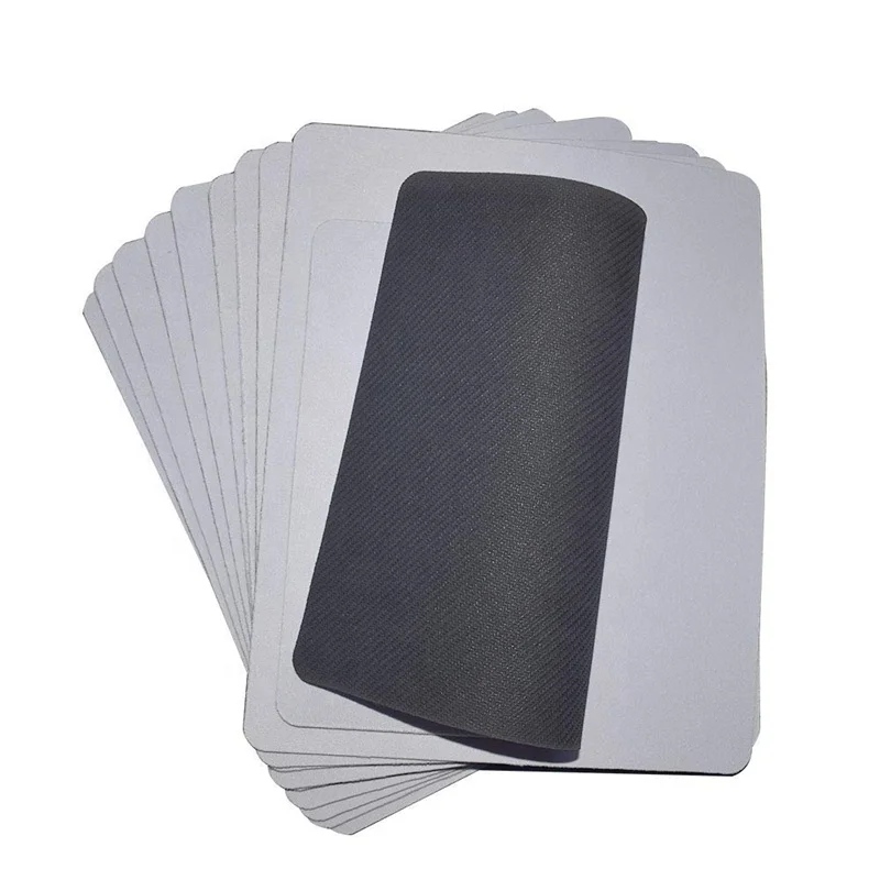 

Factory 18*22*0.3 cm Rectangle Shape Sublimation Rubber Mouse Pad For Promotion, White