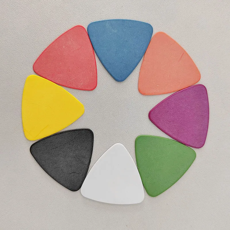 

Matt POM Delrin Guitar Picks Triangle 346 Shape Guitar Plectrum Blank 0.5/0.6/0.73/0.88/1.0/1.14/1.0/1.14mm, Different colors