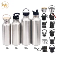 

SS01 600ml 21oz Stainless Steel Insulated Stainless Steel Water Bottle Bamboo Lid