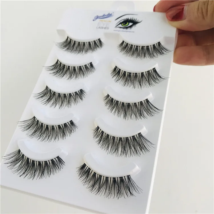 

Hotsale Natural False Eyelashes Handmade Makeup Eye Lashes Fast Delivery