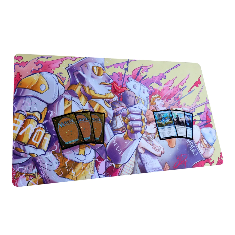 

FIGHTING DESIGN NEW Magic Custom MTG Yugioh Playmat, Game playmat, Customized art picture