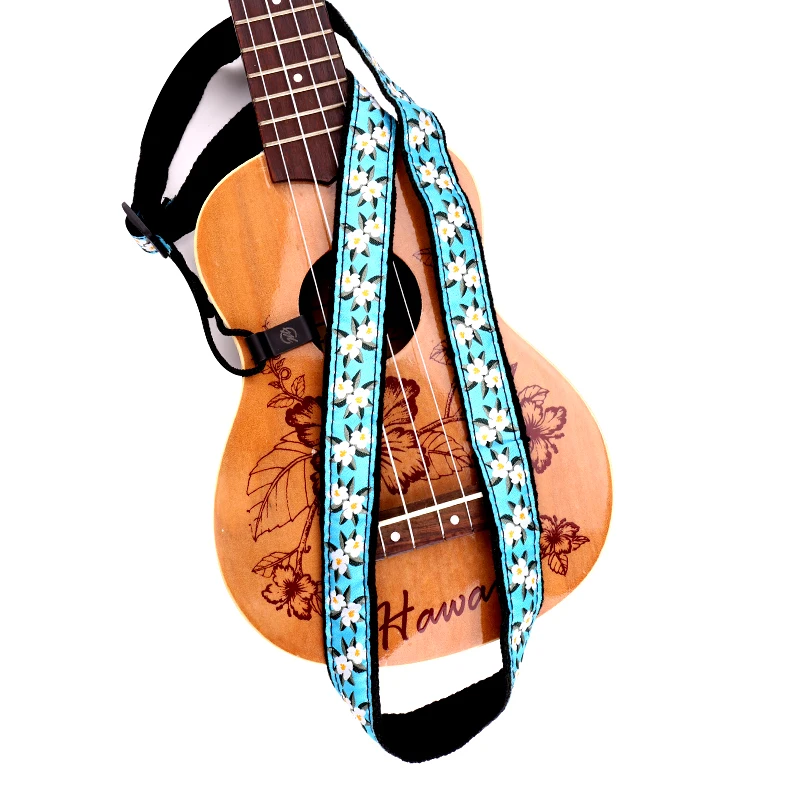 

Kids small ukulele heat transfer printing guitar strap, Mutiple