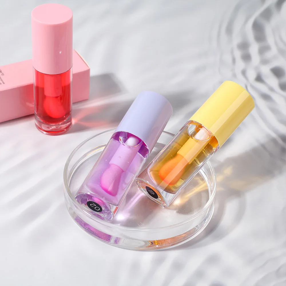 Make up Gloss Shimmer Color Changing Lip Glow Oil Blusher Tint Vegan Long-Wearing Smudge Proof Blush Oil for Lip and Face