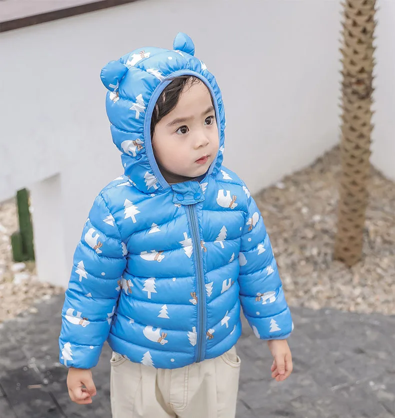

Children Clothing Jacket Toddler Boys Coat Outerwear Clothing Baby Boys Cartoon Cotton Jacket, Picture shows