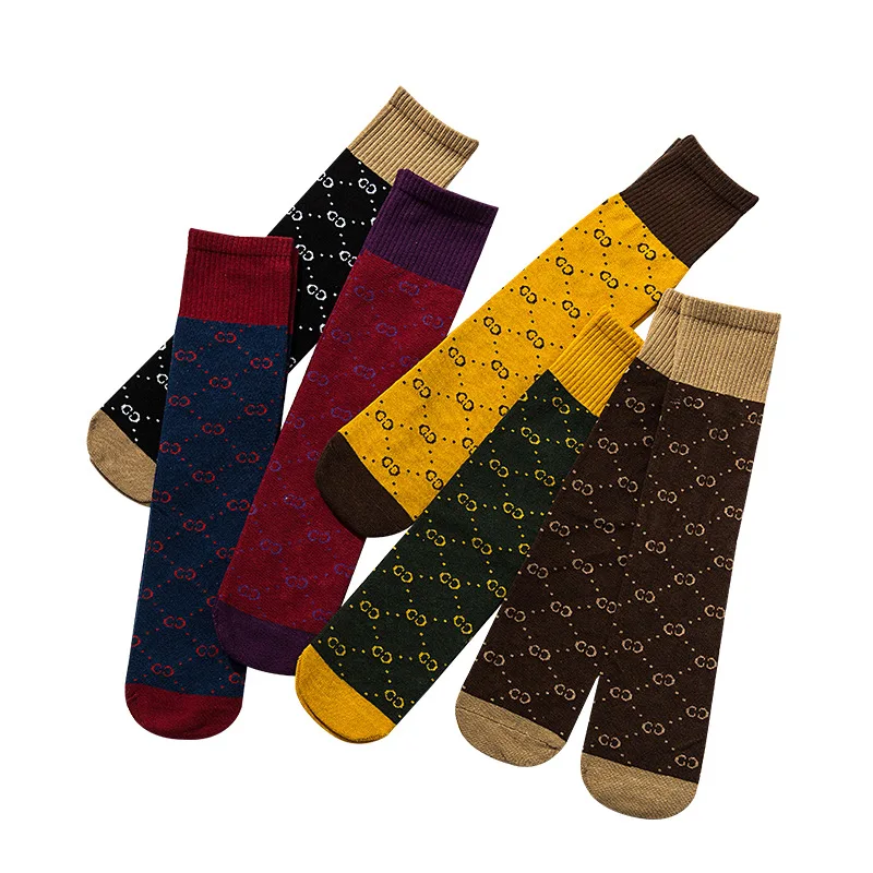 

Spring summer new colored cotton stocks for children Versatile parent-child socking for boys and girls, Picture