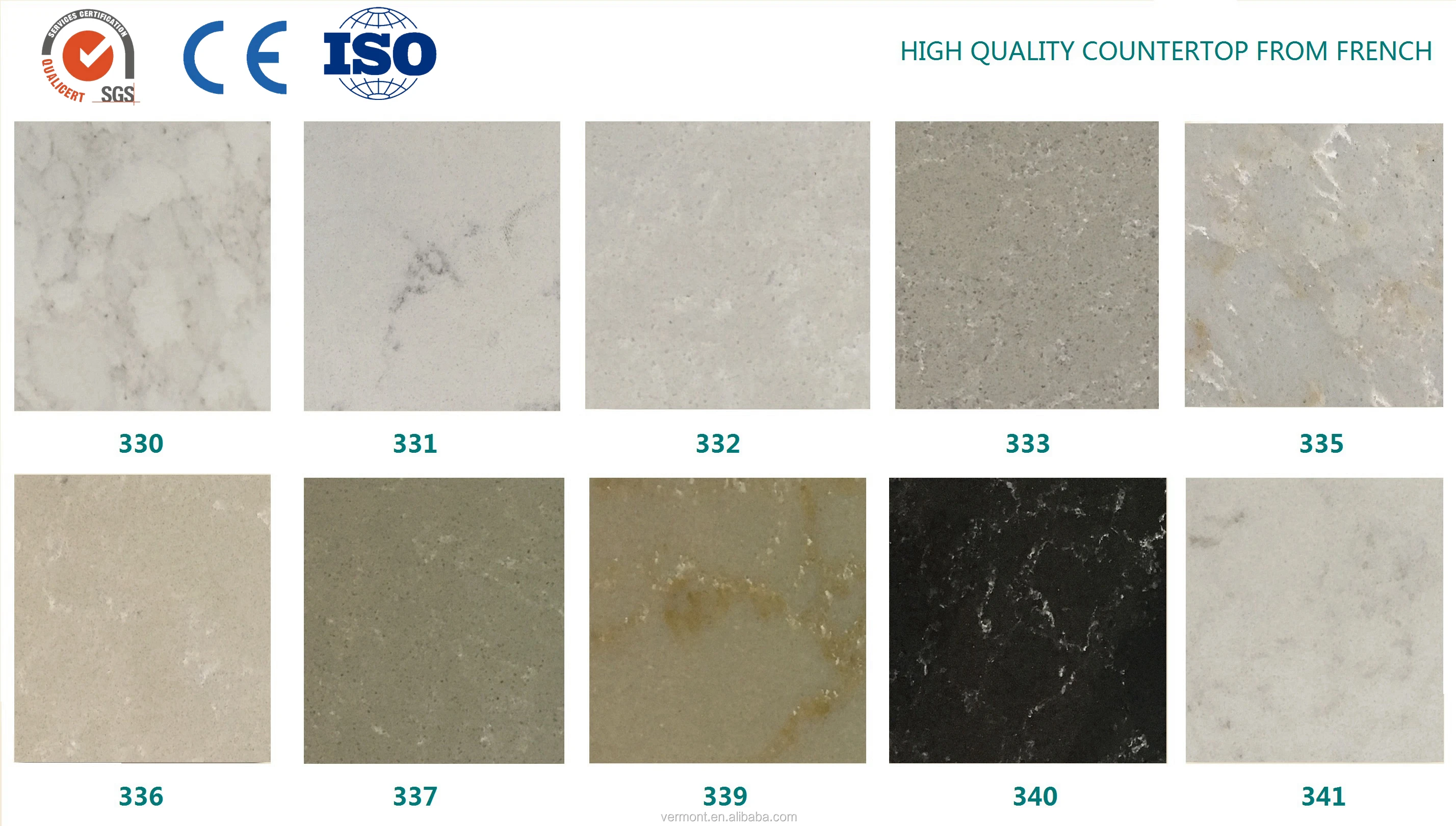 Hangzhou Vermont Deep Color Free Design Pvc Membrane Kitchen