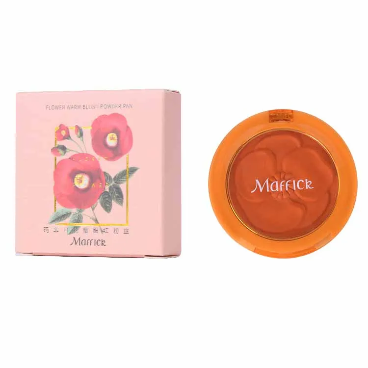 

Wholesale Waterproof Custom Cheek Blusher Compact Powder Soft Makeup Blush Packaging Blush Private Label