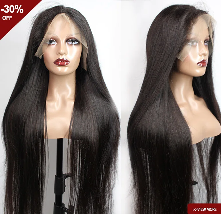 

12a cambodian bone Long straight wigs 100% virgin human hair double drawn cambodian Straight hair hd lace frontal wig