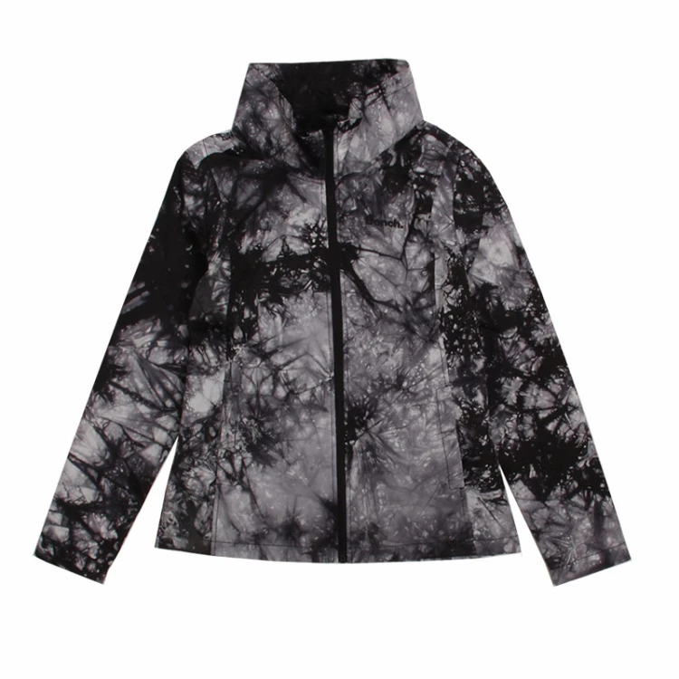 

Custom tie dye full printed jacket women ladies zipper waterproof windbreaker all over print jacket, Customizable