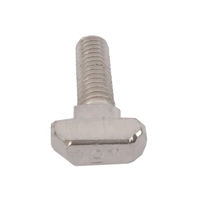 
M8*20/25/30/35/40 Hammer Head T Bolt Screws For Aluminum Profiles 4545 