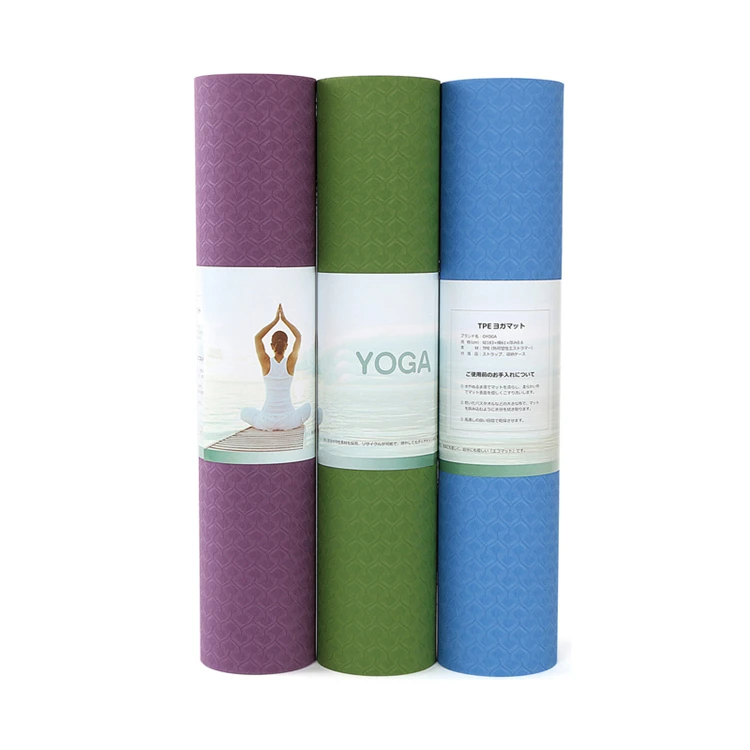 

Pilates Custom Logo 6 mm Personalise Eco Friendly Yoga Mat, Customized